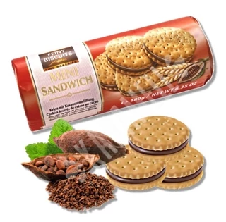 Biscoitos Mini Sandwich Cream Cocoa - Importado Áustria