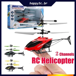Mini Brinquedos RC Helicóptero Drone Recarregável Controle Remoto De Indução Infravermelho Voando Para Meninos Meninas Presente