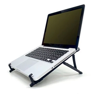 SUPORTE PARA NOTEBOOK REGULAVEL ABS PRETO RELIZA