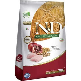 Ração Farmina N&D Ancestral Grain Frango Gatos Adultos 7,5kg