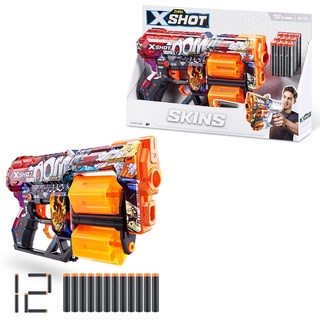 X-Shot - Skins - Dread - 12 Dardos - Boom