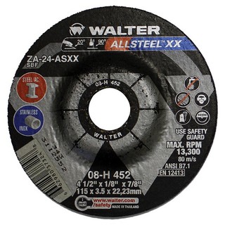 Disco De Desbaste 4.1/2 X 1/8 X 7/8 08h452 - Walter