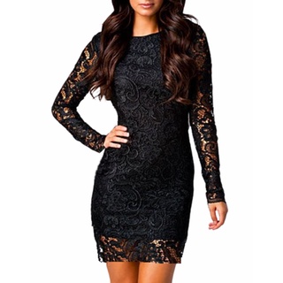 Vestido renda hot sale tubinho curto