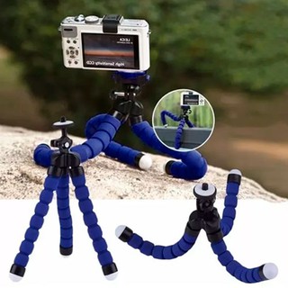 Kit 15 Mini Tripé 18cm Selfie Flexi Pod Para Câmera E Web Cam