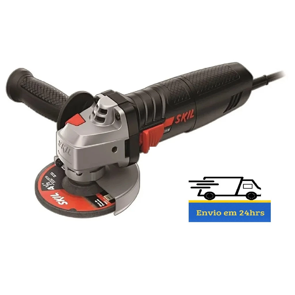 Esmirilhadeira Lixadeira Amoladora Angular 115mm 4 1/2 700w Skil