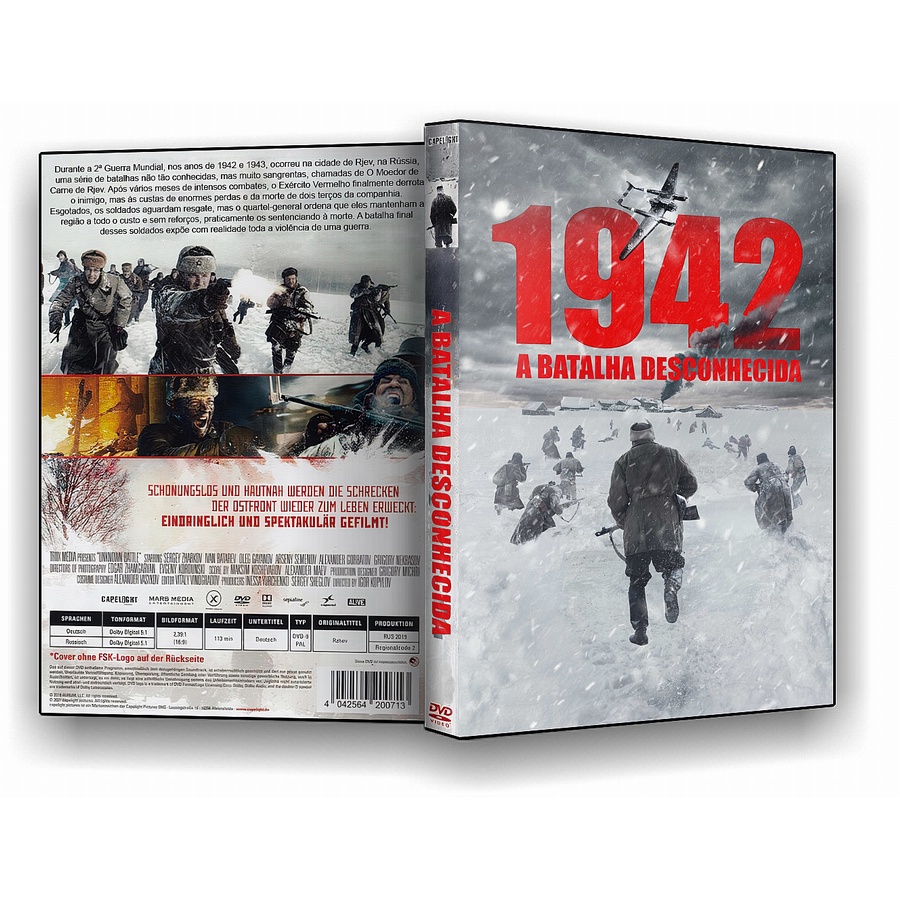 Dvd 1942: A Batalha Desconhecida (2022) | Shopee Brasil