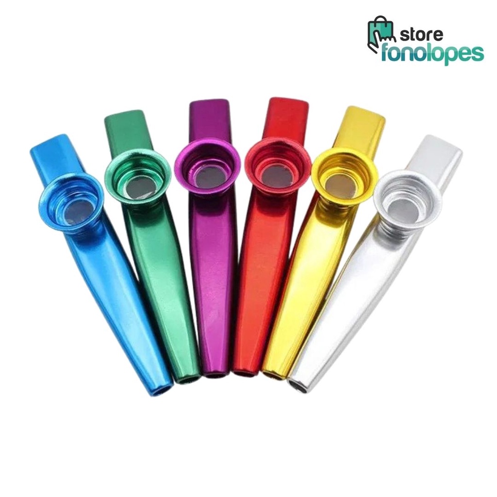 KAZOO METAL Profissional Instrumento Musical Shopee Brasil