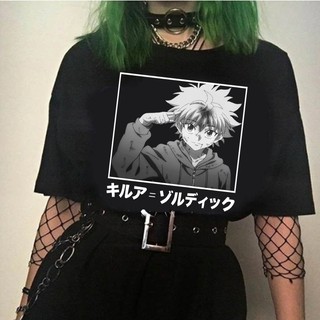 Camiseta Basica Camisa Hunter x Hunter Killua Fofo Anime Japanese