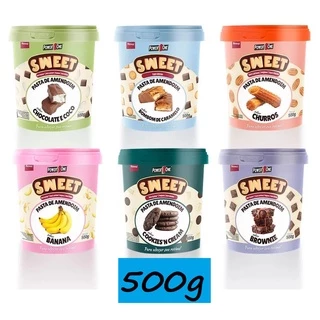 Pasta de Amendoim power one SWEET Sabores 500g