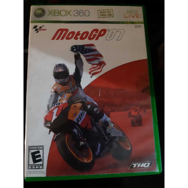 Jogo Moto Gp 08 - Xbox 360 - Mídia Física Original