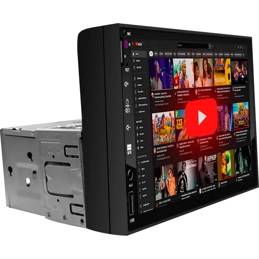 Central Multimídia First Option 7830 1 Din Universal Touch Rádio