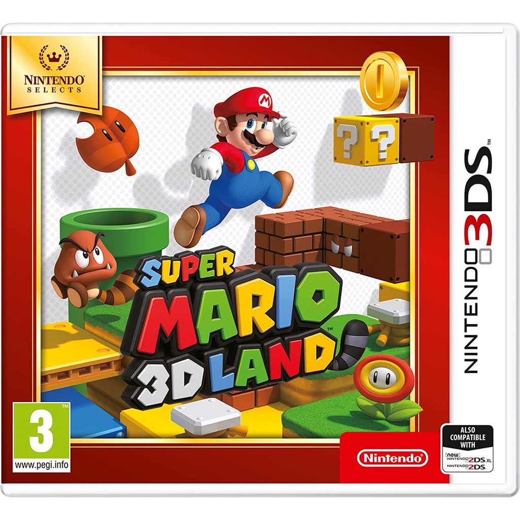 Jogos Nintendo 3DS 2DS New 3DS Xl Mario Kart New Super Mario Bros 2 Super Mario 3D Land Mario Party Shopee Brasil