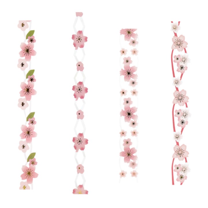 Washi Tape Flower BRW Shopee Brasil