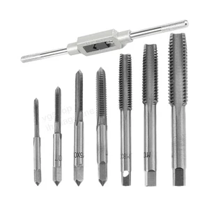 Jogo De Macho Para Fazer Rosca Kit Completo 8 Peças Profissional