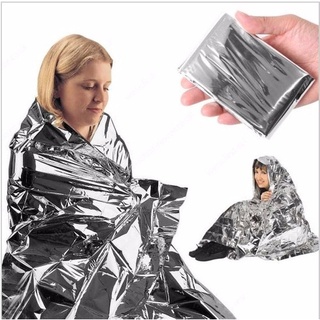 Kit 3 Cobertor manta térmica/termica Aluminizada Isolante Resgate, emergência, Camping, kit sobrevivência com código ANVISA