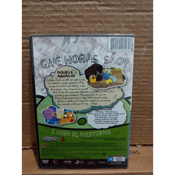 Dvd Adventure Time Hora Da Aventura Volume 2 Novo Lacrado