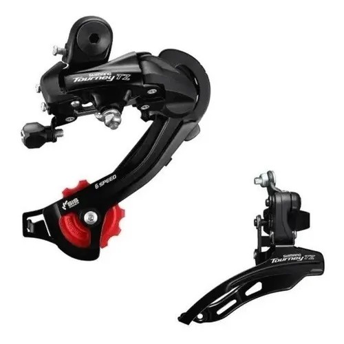 Kit Shimano Tourney Cambios Dianteiro E Traseiro Tz500 Bike | Shopee Brasil