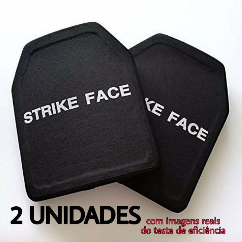 Placas Balísticas Nij nível 3a Strike Face
