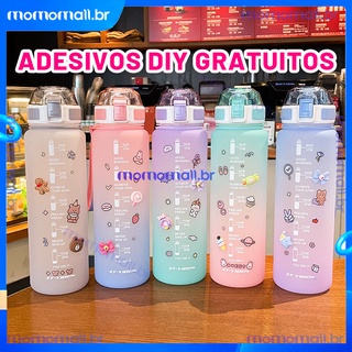 garrafa de água academia pk tupperware 1000ml/1 Litro /1L Portátil  Grande Esportiva Squeeze copo