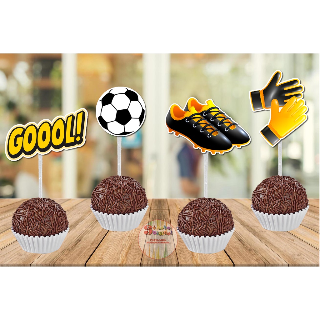 TOYANDONA Escolhas De Cupcake 50 Peças De Material Para Decoração De Bolos  Acessórios Para Bolos Palito De Doces Topos De Bolo Enfeitado