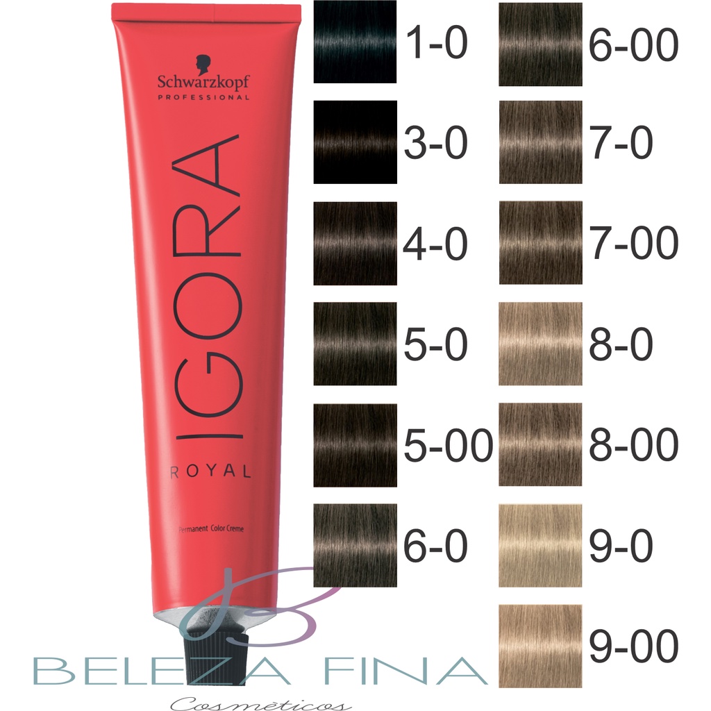 Tinta de Cabelo Igora Royal em Oferta | Shopee 2026