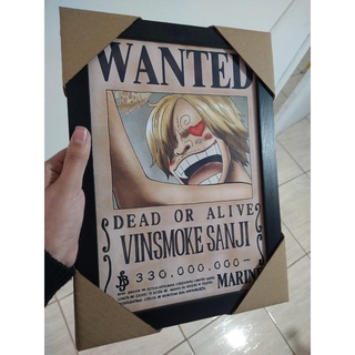 Quadro - Wanted Luffy Gear 5 - Comprar em Olhar Geek