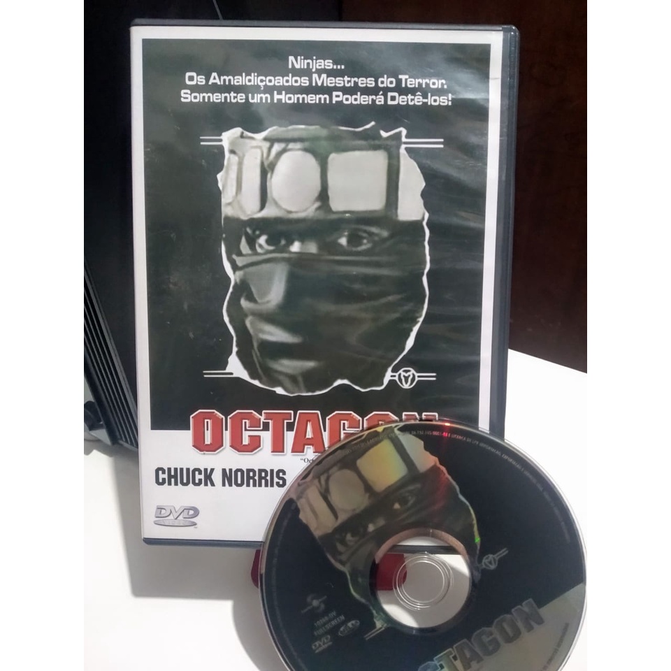 Dvd Octagon Escola de Assassinos - Chuck Norris - Original | Shopee Brasil