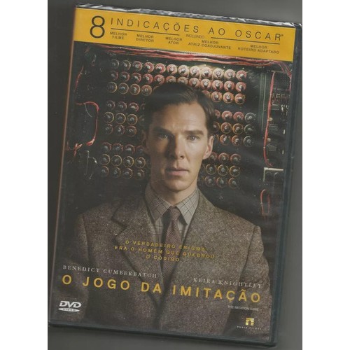 Dvd O Jogo Da Imitação - Benedict Cumberbatch Novo Original | Shopee Brasil
