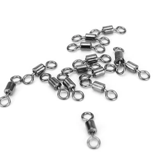 100Pcs/set Rolamento De Anel Sólido Giratório LB Conector De Iscas