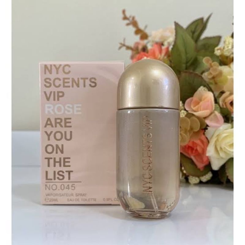 perfume 212 vip rose nyc 25ml Shopee Brasil
