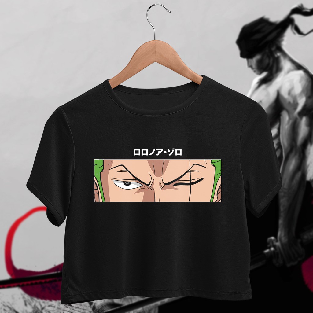 Camiseta Zoro Sola One Piece 100% Algodão Promoção