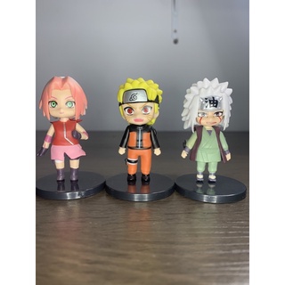 Miniatura Jiraya e Minato - Naruto