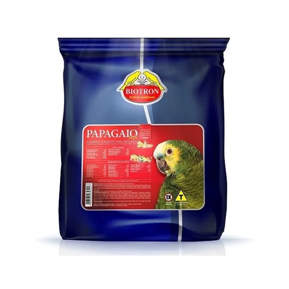 Ração Extrusada Biotron Papagaio Mix - 5kg | Shopee Brasil
