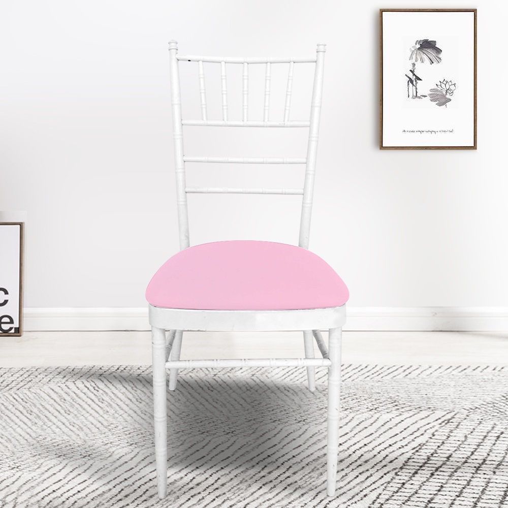 Capa De Assento Elástica Removível Spandex/Cadeira Para Sala De Jantar/Banquete/Casamento/Decoração Lavável