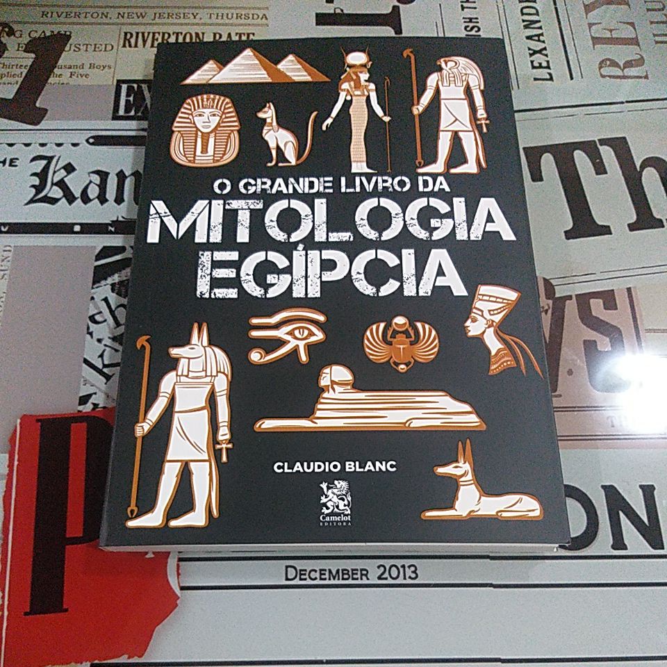 O Grande Livro da Mitologia Egípcia - Claudio Blanc | Shopee Brasil