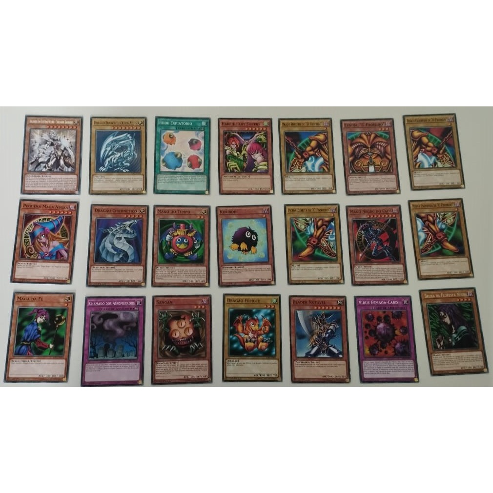 Yugioh Lote De 100 Cartas Nostalgicas Yu-gi-oh Tcg Originais - O Unico Do Shopee com Cards Nostalgicos Yu Gi Oh