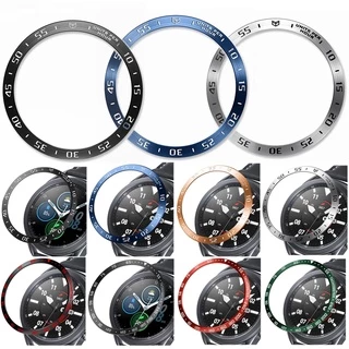 Bezel De Metal Para Samsung Galaxy Relógio 4 44mm 40mm Clássico 46mm Fronteira Tampa Smartwatch Sport Adesivo Caso Bumper Anel