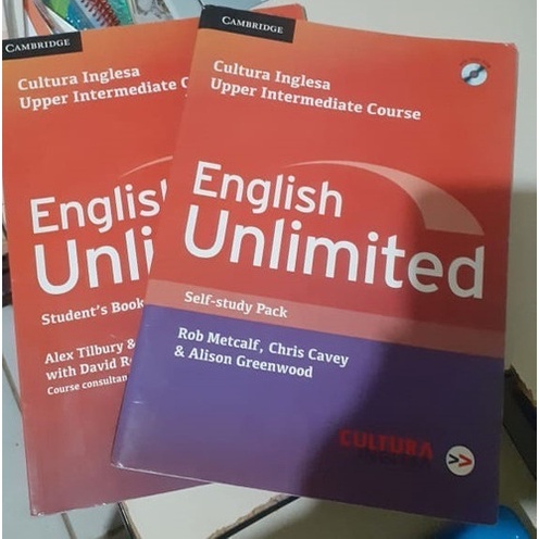 English Unlimited Students Book Self Study Pack B2 Intermediate 1 Cd