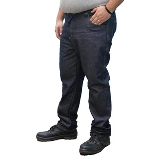 Calça Jeans tamanhos especiais Plus Size Meio Cos Meio Elastico