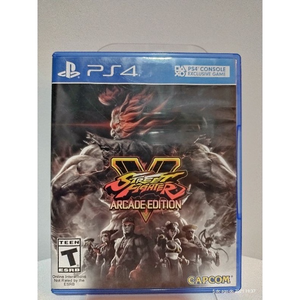 Jogo PS4 Street Fighter V (Arcade Edition)