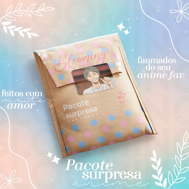 Kit Surpresa Anime - Com Seu Anime Favorito