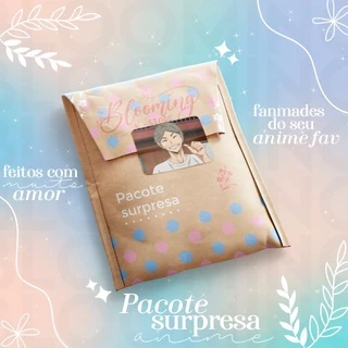 Kit Surpresa Anime - Com Seu Anime Favorito