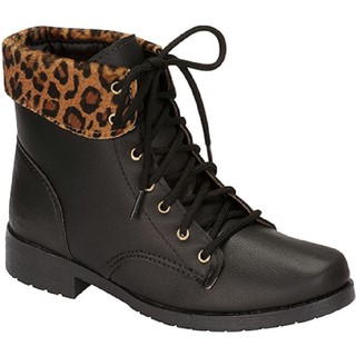 Bota Coturno Feminina Adulta Tratorada Ref511