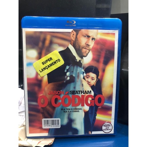 O Codigo Jason Statham - Bluray Usado | Shopee Brasil