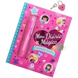 Meu Diário Mágico Com Caneta Especial e Cadeado Ciranda Cultural
