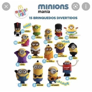 Coleção Minions Mac Donald’s