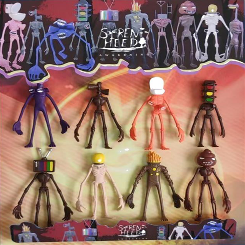 Sirene Cabeça Figura Horror Base Filme Game Toy Ação Sirenhead Modelo  Boneca Brinquedos Para As Crianças Presentes De Aniversário De Natal