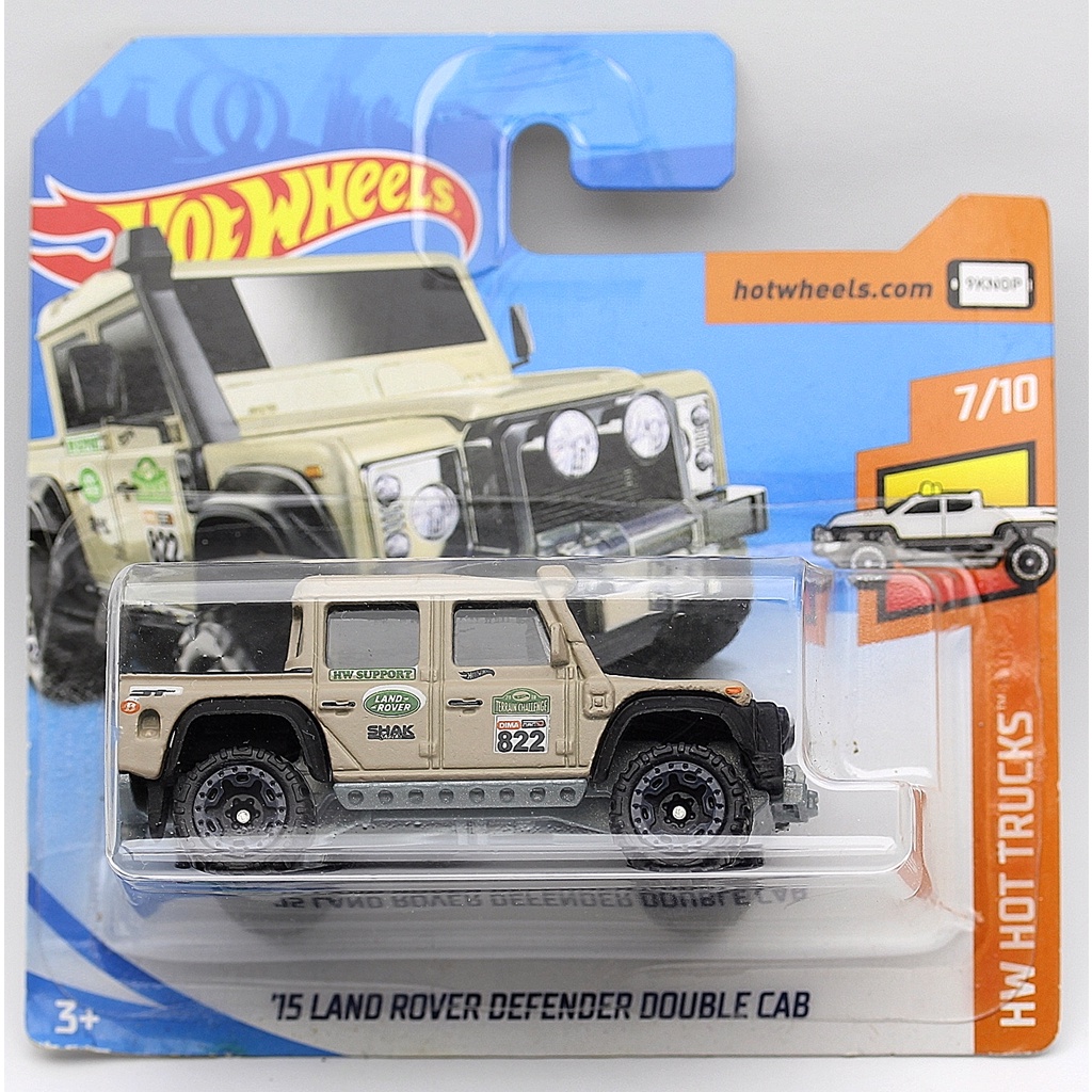 Hot wheels land hot sale rover defender 2018