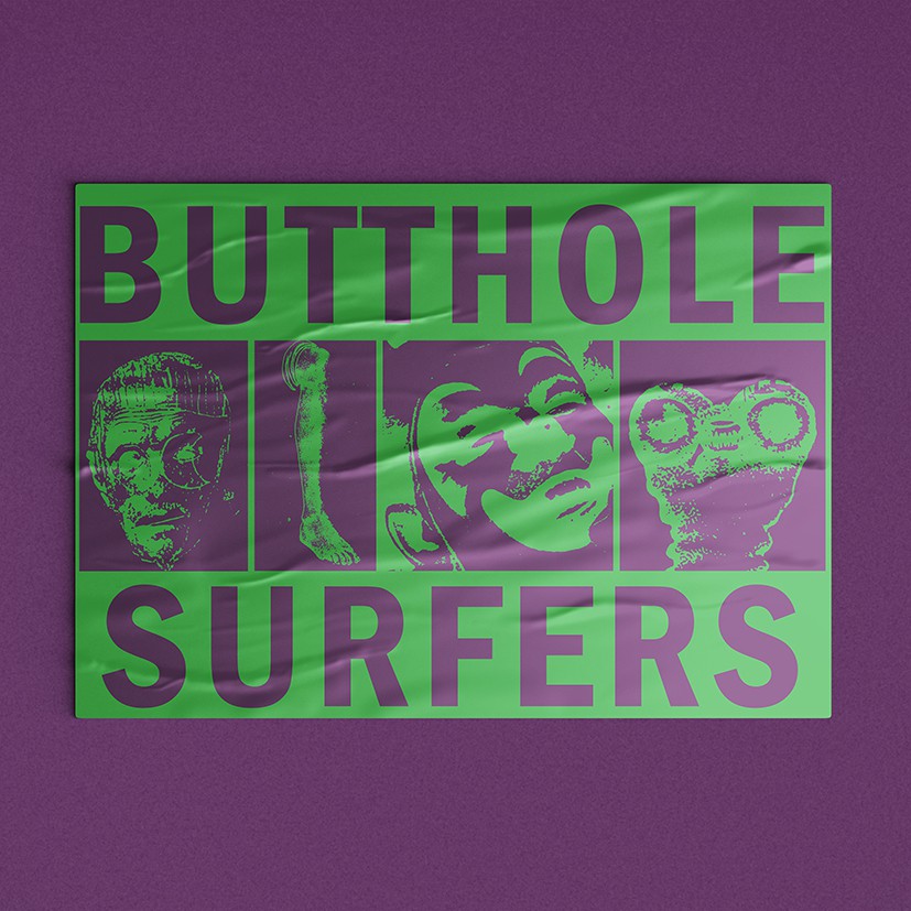 BUTTHOLE SURFERS / 特大ポスター BUTTHOLE SURFERS / 特大ポスター BUTTHOLE SURFERS / 特大ポスター