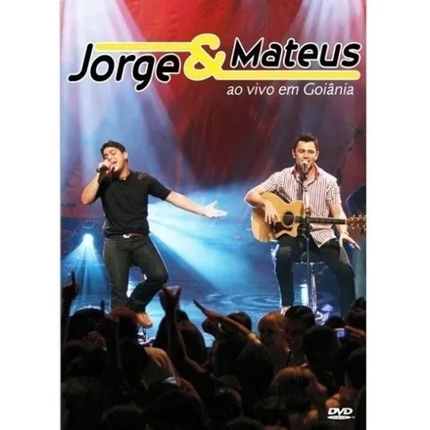 DVD Jorge e Mateus - Ao Vivo em Goiânia (Original e Lacrado
